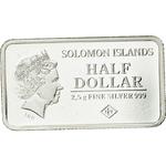2.5 Grams Silver 2015 Cairo: Photo Coin, Solomon Islands, 2.5 Grams Silver 2015 Cairo / thumbnail