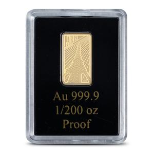 Solomon Islands / Gold Two-Hundredth Ounce 2024 Eiffel Tower - reverse photo