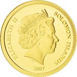 Ten Dollars Gold 2007 Chichen Itza: Photo Coin, Solomon Islands, Ten Dollars Gold 2007 Chichen Itza / thumbnail