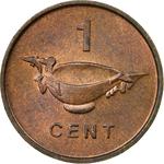 One Cent 1977: Photo Coin, Solomon Islands, One Cent 1977 / thumbnail