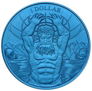 Solomon Islands / One Dollar 2018 Atlas - reverse photo