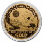 Gold Hundredth-Ounce 2023 First Gold Rush: Photo Coin, Solomon Islands, Gold Hundredth-Ounce 2023 First Gold Rush / thumbnail