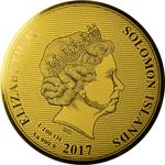 Ten Dollars Gold 2017 Brasher Dubloon: Photo Coin, Solomon Islands, Ten Dollars Gold 2017 Brasher Dubloon / thumbnail