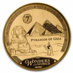 Gold Hundredth-Ounce 2023 Pyramids of Giza: Photo Coin, Solomon Islands, Gold Hundredth-Ounce 2023 Pyramids of Giza / thumbnail