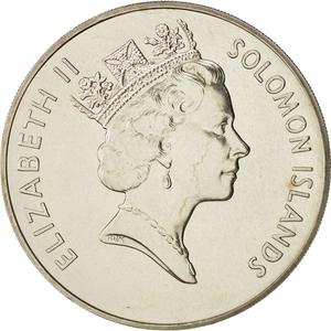 Solomon Islands / One Dollar 1998 - obverse photo