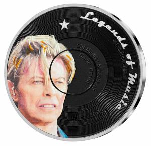 Solomon Islands / Silver Ounce 2018 David Bowie - reverse photo