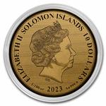 Gold Hundredth-Ounce 2023 First Gold Rush: Photo Coin, Solomon Islands, Gold Hundredth-Ounce 2023 First Gold Rush / thumbnail