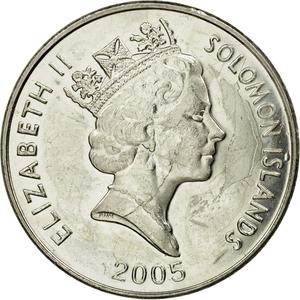 Solomon Islands / Twenty Cents 2005 - obverse photo
