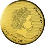 Ten Dollars Gold 2017 Gold Stater: Photo Coin, Solomon Islands, Ten Dollars Gold 2017 Gold Stater / thumbnail