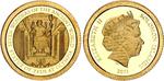 Gold Half Gram 2011 Statue of Zeus: Photo Coin, Solomon Islands, Gold Half Gram 2011 Statue of Zeus / thumbnail