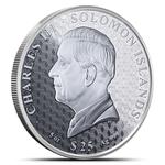 Silver Five Ounces 2025 Mt Rushmore: Photo Coin, Solomon Islands, Silver Five Ounces 2025 Mt Rushmore / thumbnail