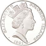 Ten Dollars 1991 Runner: Photo Coin, Solomon Islands, Ten Dollars 1991 Runner / thumbnail