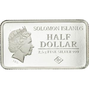 Solomon Islands / 2.5 Grams Silver 2015 San Francsico - reverse photo