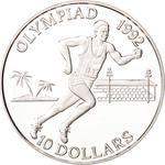 Ten Dollars 1991 Runner: Photo Coin, Solomon Islands, Ten Dollars 1991 Runner / thumbnail