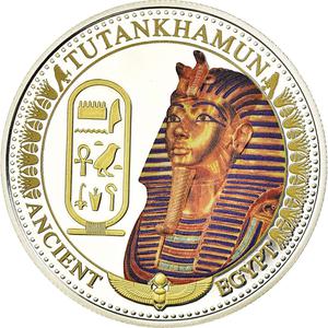 Solomon Islands / Two Dollars Silver 2014 Tutankhamun - obverse photo