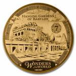 Gold Hundredth-Ounce 2023 Hanging Gardens: Photo Coin, Solomon Islands, Gold Hundredth-Ounce 2023 Hanging Gardens / thumbnail