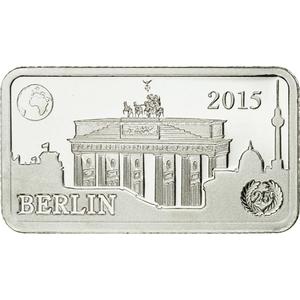 Solomon Islands / 2.5 Grams Silver 2015 Berlin - obverse photo