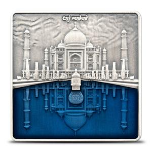 Solomon Islands / Silver Three Ounces 2023 Taj Mahal - reverse photo