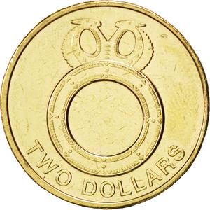 Solomon Islands / Two Dollars 2012 - reverse photo