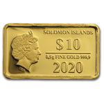 Gold Half Gram 2020 Ares: Photo Coin, Solomon Islands, Gold Half Gram 2020 Ares / thumbnail