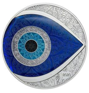 Solomon Islands / Silver Ounce 2020 Evil Eye - reverse photo