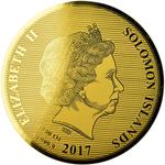 Ten Dollars Gold 2017 Indian Head: Photo Coin, Solomon Islands, Ten Dollars Gold 2017 Indian Head / thumbnail