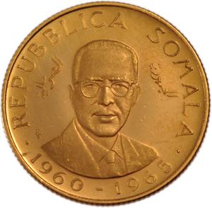 Somalia / Twenty Shillings 1966 - obverse photo