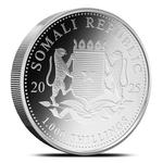 Somalia / Silver Ten Ounces 2025 African Wildlife - Elephant - obverse photo