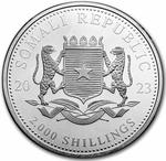 Somalia / Silver Kilo 2023 African Wildlife - Leopard - obverse photo