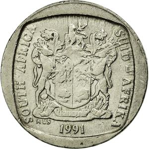 South Africa / One Rand 1991 - obverse photo
