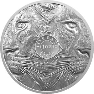 South Africa / Silver Ounce 2025 Big Five - Lion - reverse photo