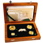 Gold Ounce 2009 Natura - Rhino: Photo Coin, South Africa, Gold Ounce 2009 Natura - Rhino / thumbnail
