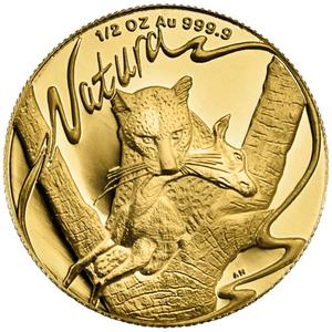 South Africa / Gold Half Ounce 1998 Natura - Leopard - obverse photo