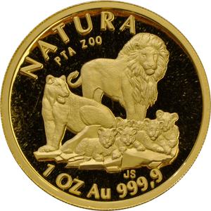 South Africa / Gold Ounce 1994 Natura - reverse photo