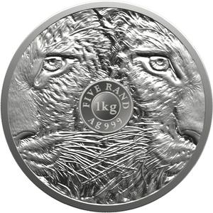 South Africa / Silver Kilo 2023 Big Five - Leopard - reverse photo