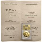 Gold Ounce 1994 Natura - Lion: Photo Coin, South Africa, Gold Ounce 1994 Natura - Lion / thumbnail