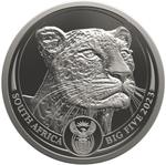 Platinum Ounce 2023 Big Five - Leopard: Photo Big Five II (4.) - Leopard - 2023 1 Oz Platinum - Proof / thumbnail