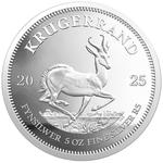 Silver Five Ounces 2025 Krugerrand: Photo Coin, South Africa, Silver Five Ounces 2025 Krugerrand / thumbnail