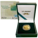 Gold Quarter Ounce 2010 Natura - Rhino: Photo Coin, South Africa, Gold Quarter Ounce 2010 Natura - Rhino / thumbnail