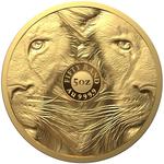 Gold Five Ounces 2022 Big Five - Lion: Photo Big Five II (2.) - Lion - 2022 5 Oz Gold - Premium Uncirculated / thumbnail
