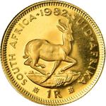 One Rand Gold 1982: Photo Coin, South Africa, Rand 1982 / thumbnail