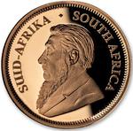 South Africa / Gold Quarter Ounce 2024 Krugerrand / Proof with Oom Paul privy mark - obverse photo