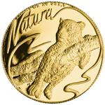 Gold Half Ounce 1998 Natura - Leopard: Photo Coin, South Africa, Gold Ounce 1998 Natura - Leopard / thumbnail