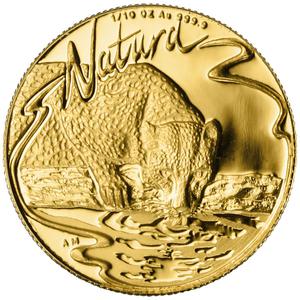 South Africa / Gold Tenth-Ounce 1998 Natura - Leopard - reverse photo
