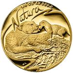 Gold Half Ounce 1998 Natura - Leopard: Photo Coin, South Africa, Gold Ounce 1998 Natura - Leopard / thumbnail