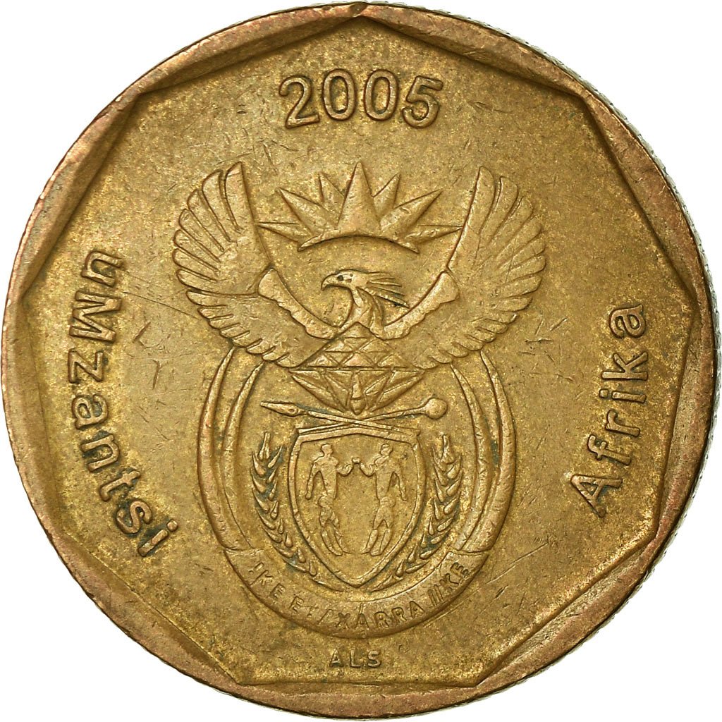 Fifty Cents 2005 Coin From South Africa Online Coin Club