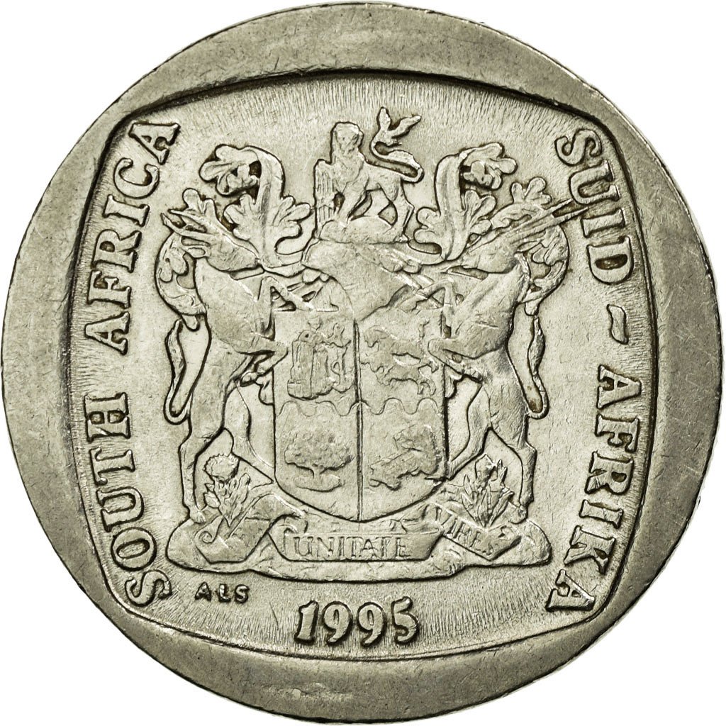 Five Rand 1995 Coin From South Africa Online Coin Club
