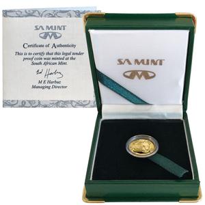 South Africa / Gold Tenth-Ounce 1998 Natura - Leopard - obverse photo