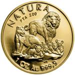 Gold Ounce 1994 Natura - Lion: Photo Coin, South Africa, Gold Ounce 1994 Natura - Lion / thumbnail