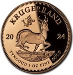 South Africa / Gold Ounce 2024 Krugerrand / Proof with Oom Paul privy mark - reverse photo